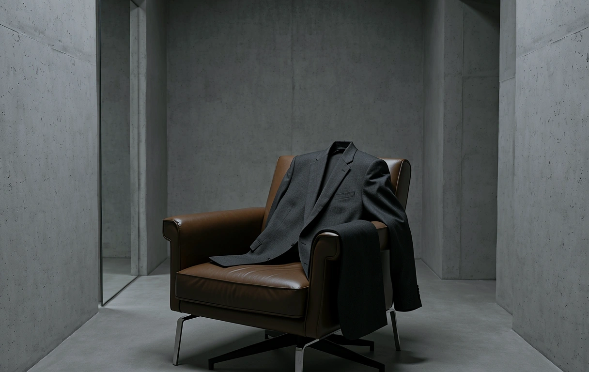 The Charcoal Power Suit